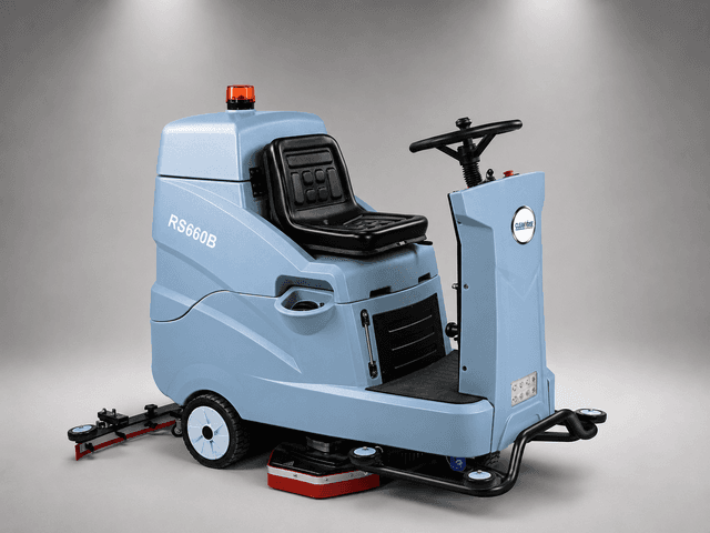 Ride-on Scrubber Drier