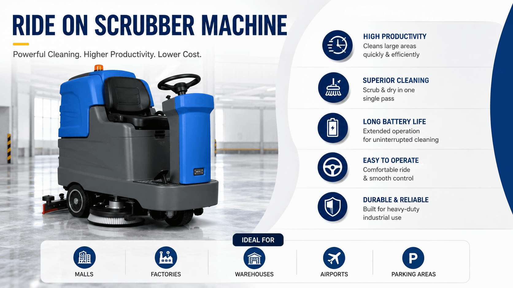 Ride On Scrubber Machine Price: Your Complete Buyer's Guide